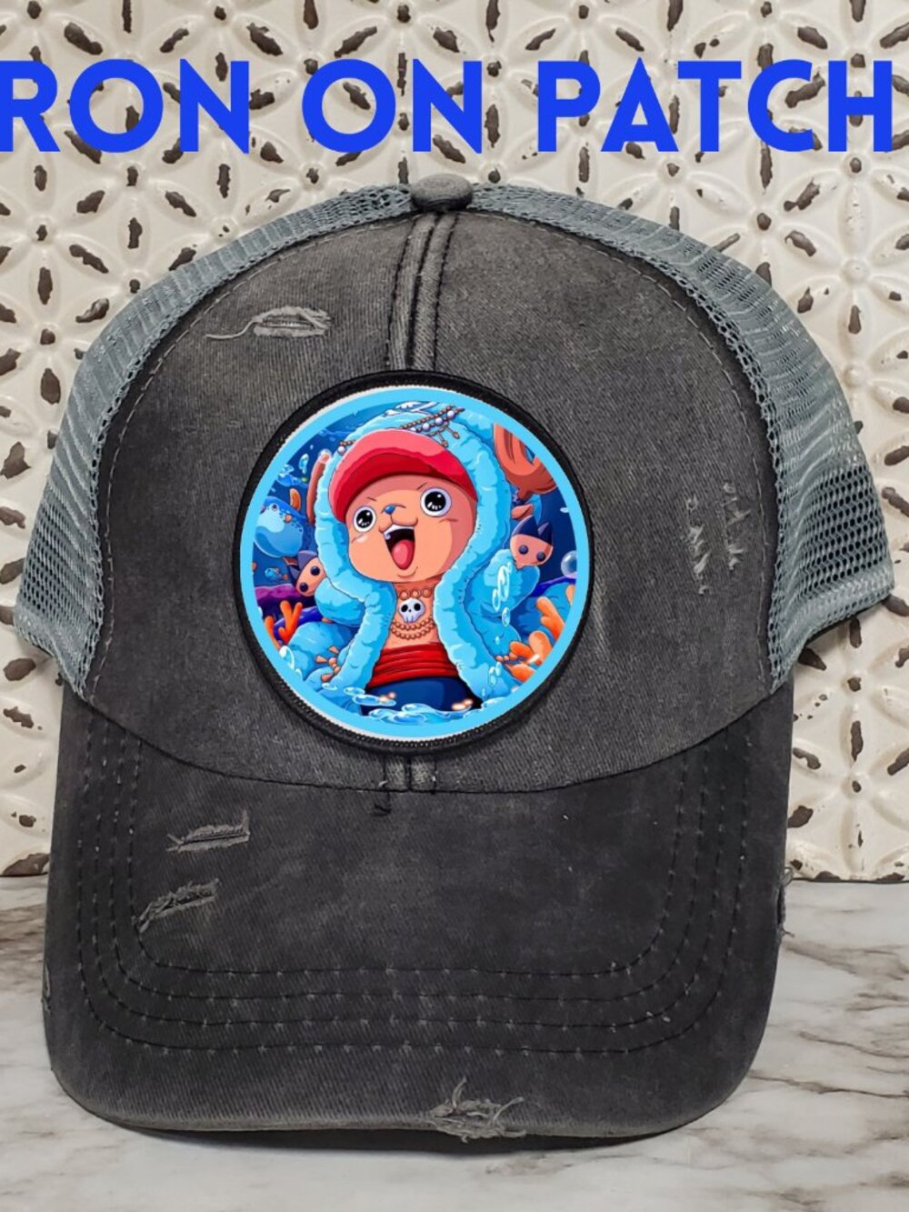 One Piece Iron On Patch